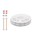 32.8 Ft. Hardwired RGB Smart IC COB Integrated LED Strip Light, High Density Uniform Tape Light for Bedroom Holiday