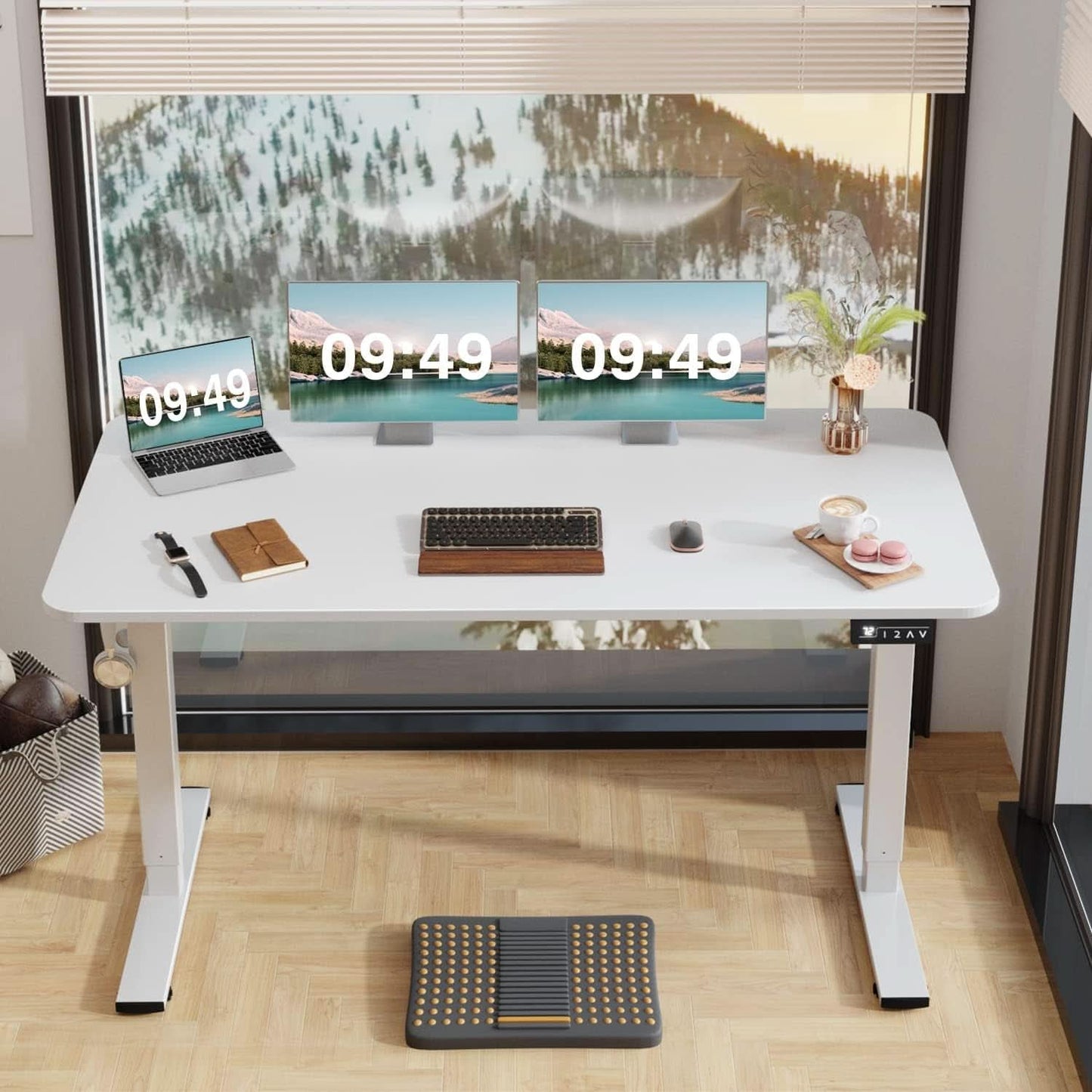 Electric Standing Desk 55x24 Inches Memory Presets