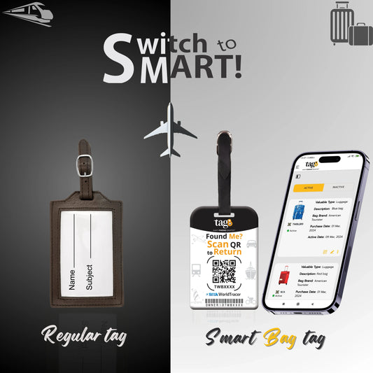 Smart Bag Security Tag - Germany Flag [Pack 2]